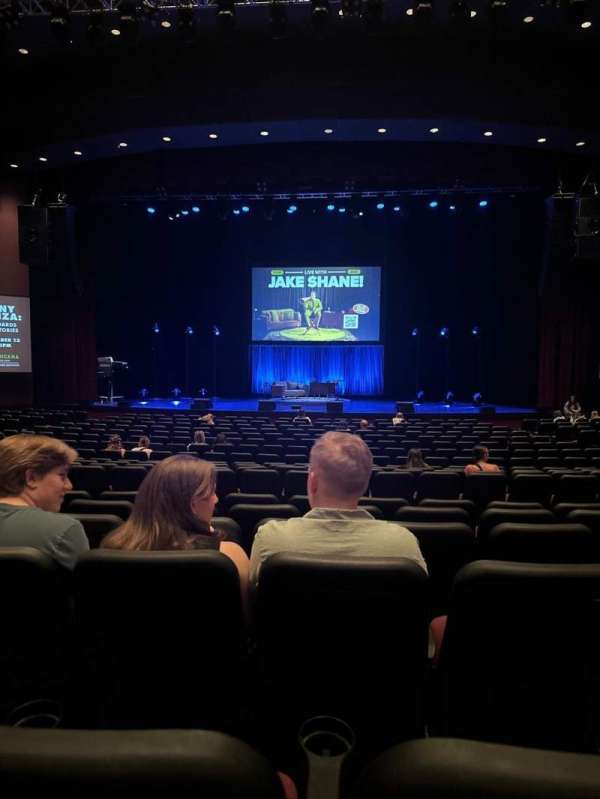 Tropicana Showroom, section: Mezzanine C, row: S, seat: 116