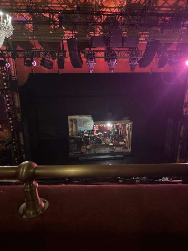 Longacre Theatre, section: Balcony C, row: A, seat: 112