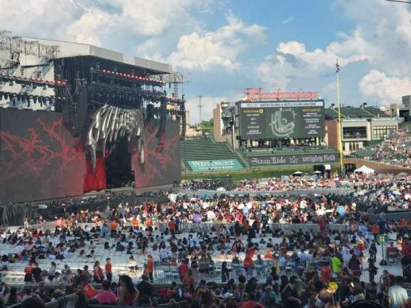 Wrigley Field, section: 205, row: 6, seat: 6
