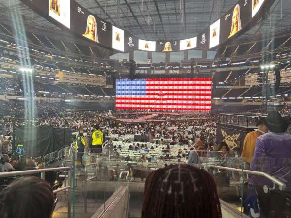 SoFi Stadium, section: 123, row: 10, seat: 21