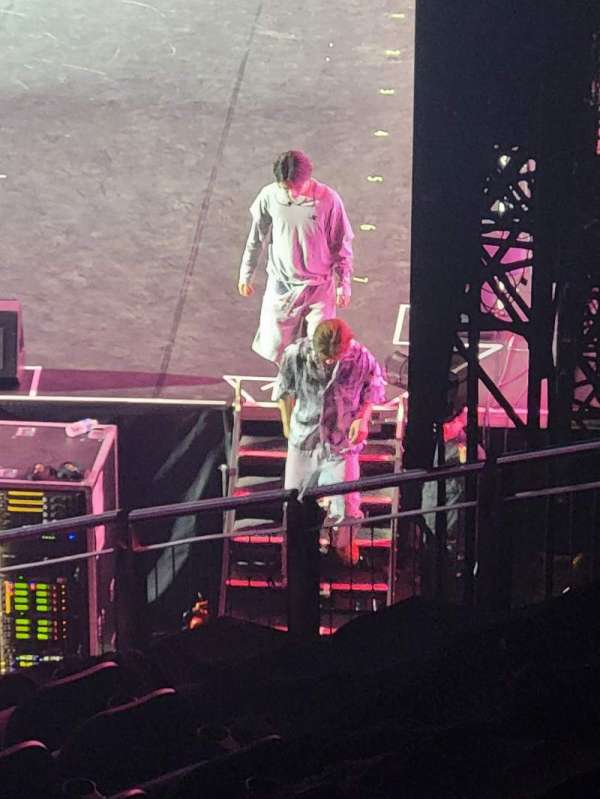 The O2, London, section: W113, row: 1, seat: 17