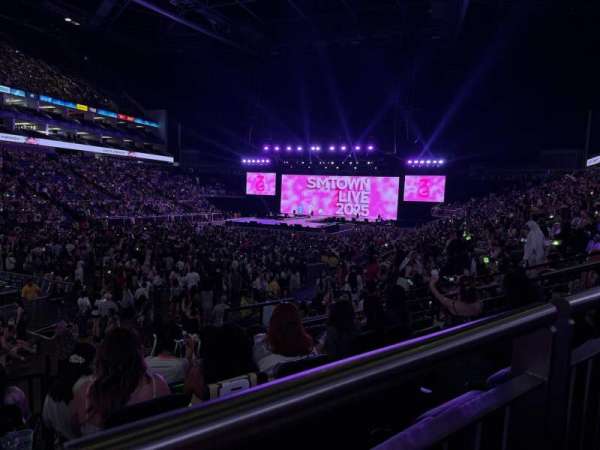 The O2, London, section: 109, row: N, seat: 258