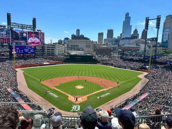 Comerica Park, section: 327, row: 5, seat: 14