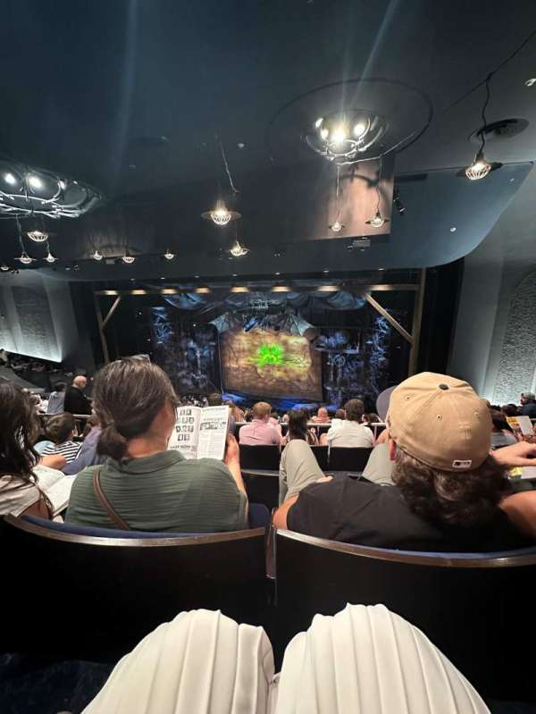 Gershwin Theatre, section: Rear Mezzanine R, row: J, seat: 20