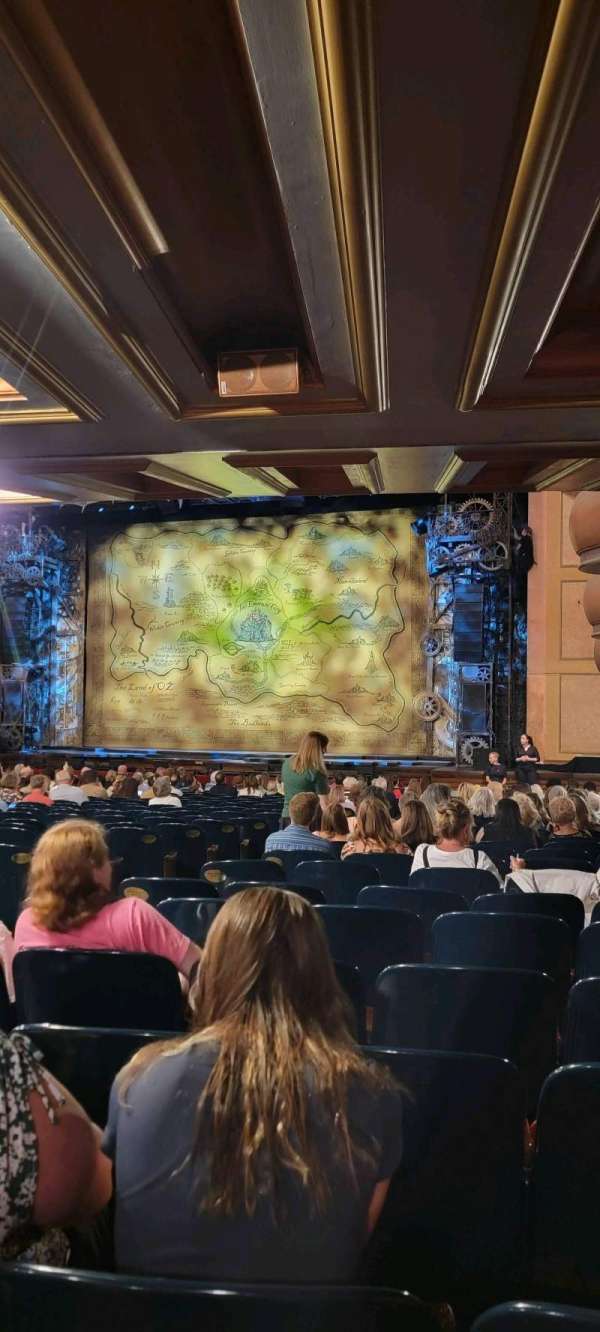 Murat Theatre at Old National Centre, section: Orchestra R, row: EE, seat: 5