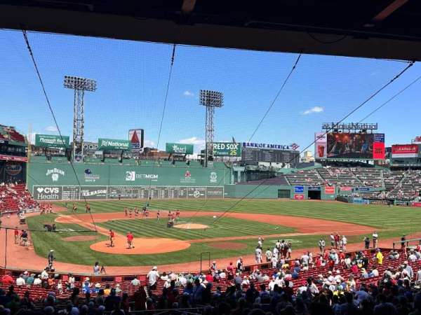 Fenway Park, section: Grandstand 19, row: 7, seat: 3