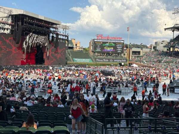 Wrigley Field, section: 106, row: 11, seat: 3