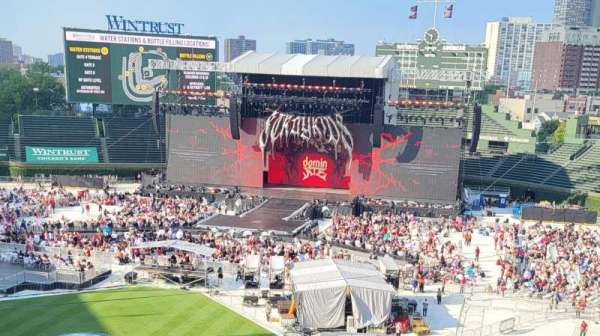 Wrigley Field, section: 321R, row: 9, seat: 10