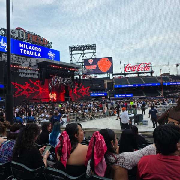 Citi Field, section: 126, row: 3, seat: 12