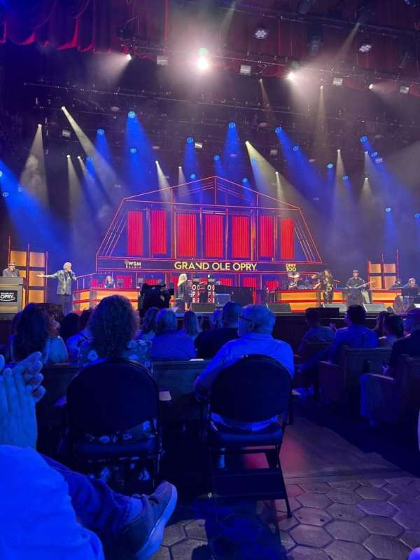 Grand Ole Opry House, section: 5, row: B, seat: 3
