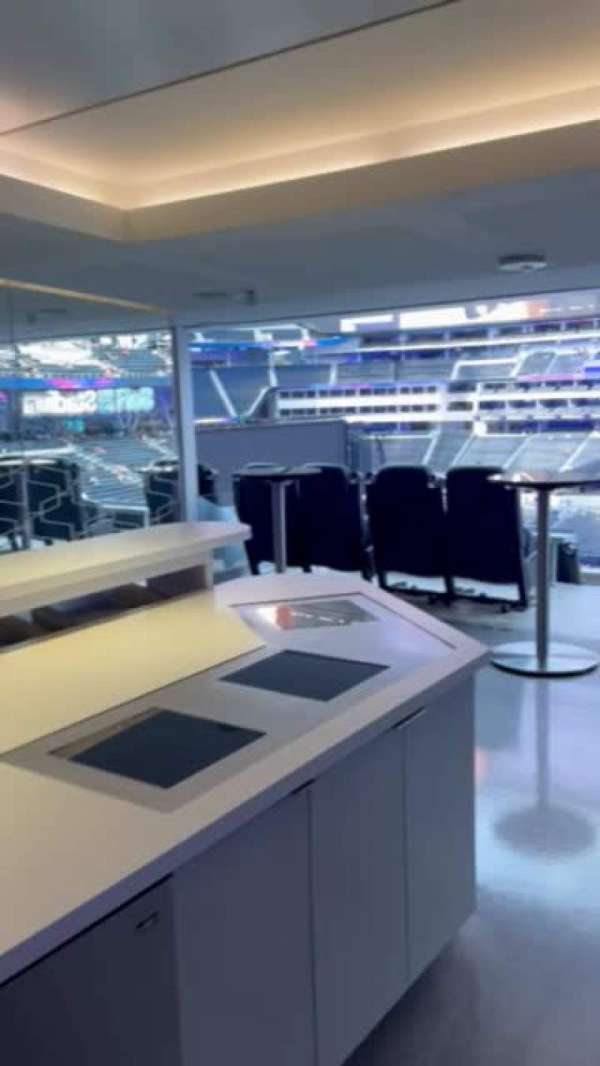 SoFi Stadium, section: 5W-17, row: 2, seat: 6