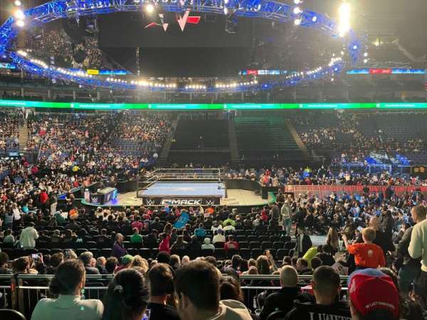 The O2, London, section: 111, row: M, seat: 336