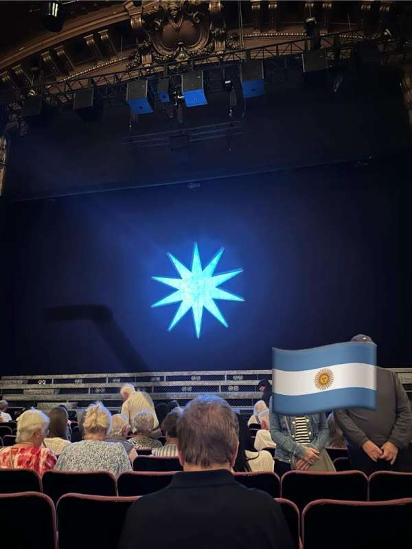 The London Palladium, section: Stalls, row: K, seat: 18