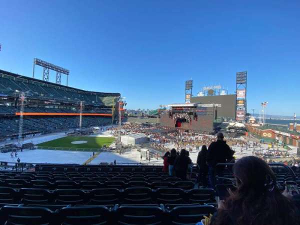 Oracle Park, section: 207, row: H, seat: 3