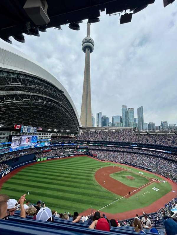 Rogers Centre, section: 536, row: 19, seat: 7
