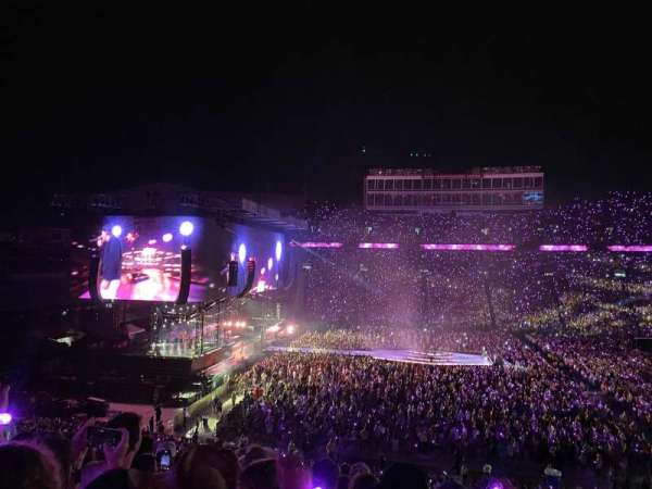 Camp Randall Stadium, section: U, row: 56, seat: 4