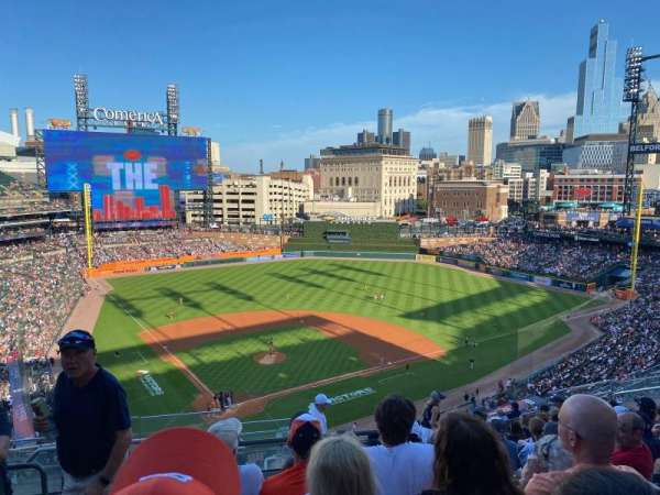 Comerica Park, section: 325, row: 11, seat: 22