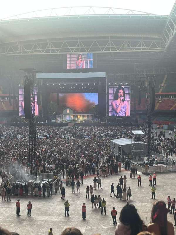 Principality Stadium, section: M18, row: 15, seat: 18