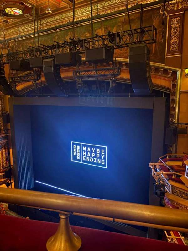 Belasco Theatre, section: Balcony R, row: A, seat: 12