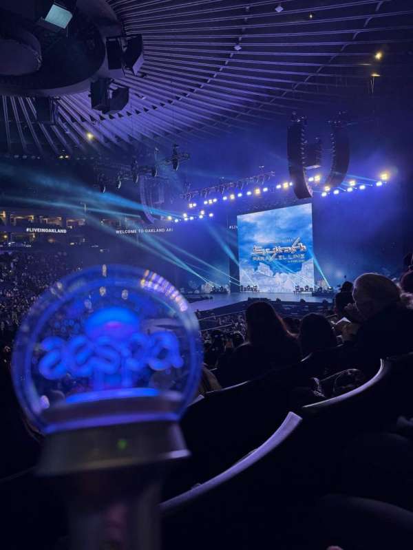 Oakland Arena, section: 101, row: 13, seat: 15