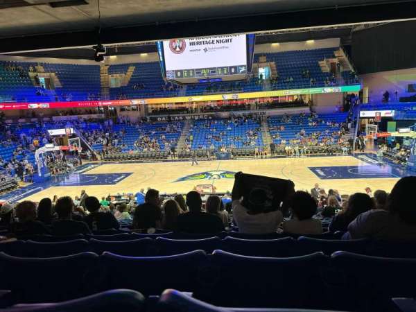 College Park Center, section: 102, row: U, seat: 6