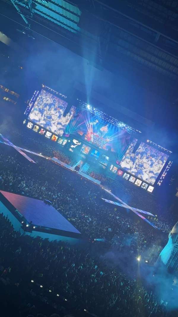 Villa Park, section: K4, row: 16, seat: 110