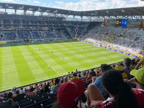 TQL Stadium, section: 219, row: 19, seat: 21