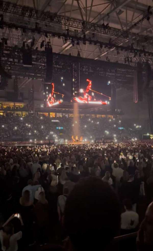 Unity Arena, section: G, row: 3, seat: 19