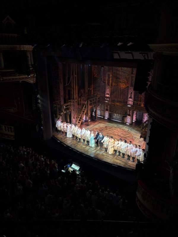 Sunderland Empire, section: Upper circle, row: B, seat: 7