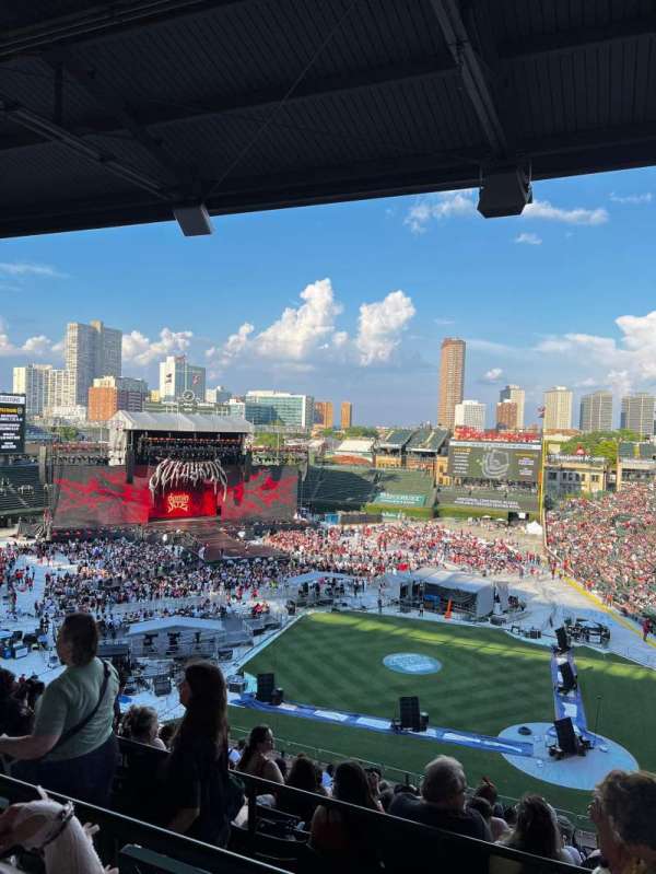 Wrigley Field, section: 413L, row: 2, seat: 15