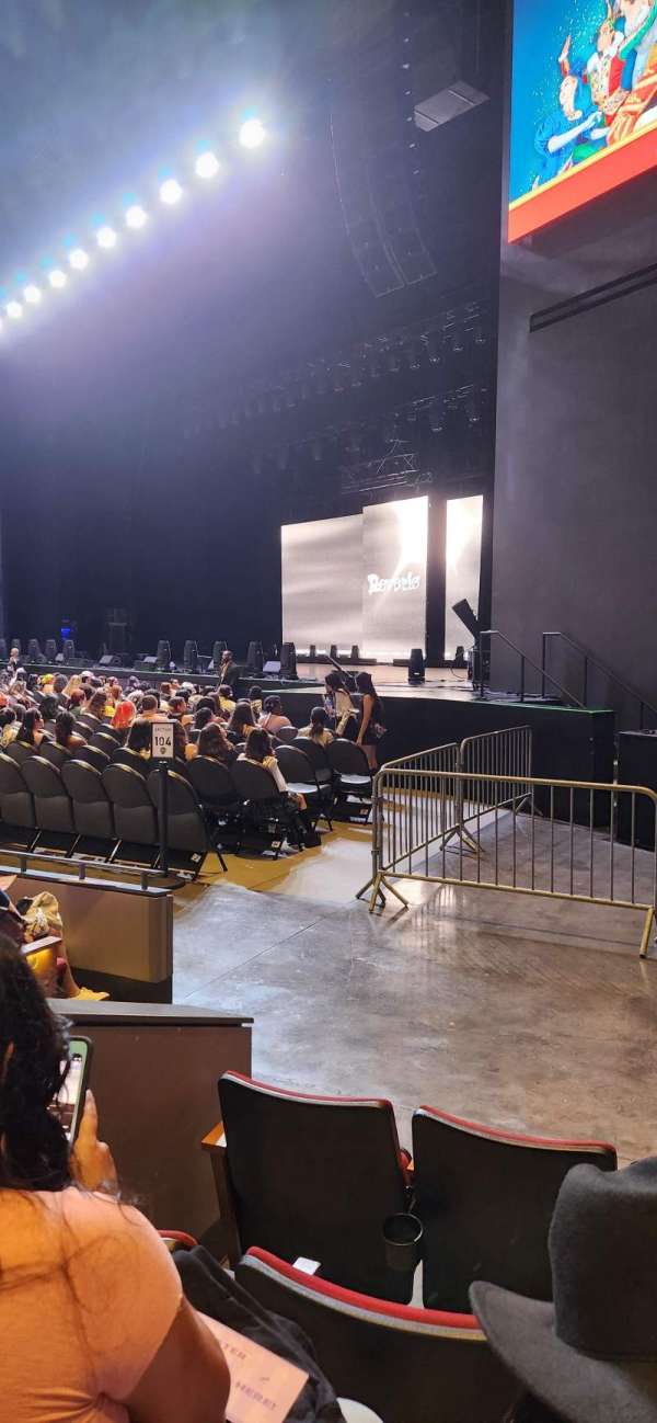 Smart Financial Centre, section: 105, row: P, seat: 3
