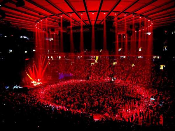 Madison Square Garden, section: 226, row: 2, seat: 5
