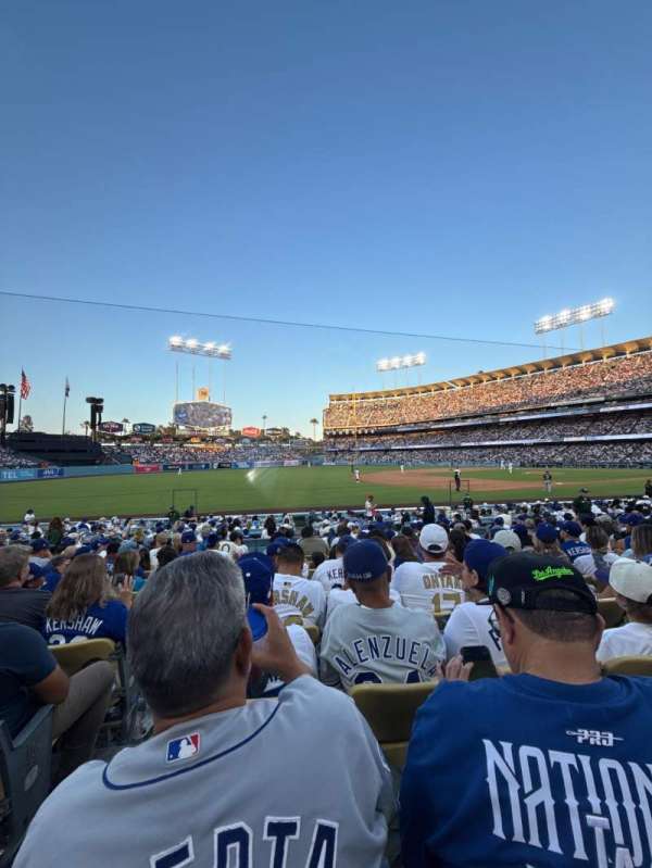 Dodger Stadium, section: 35FD, row: L, seat: 8
