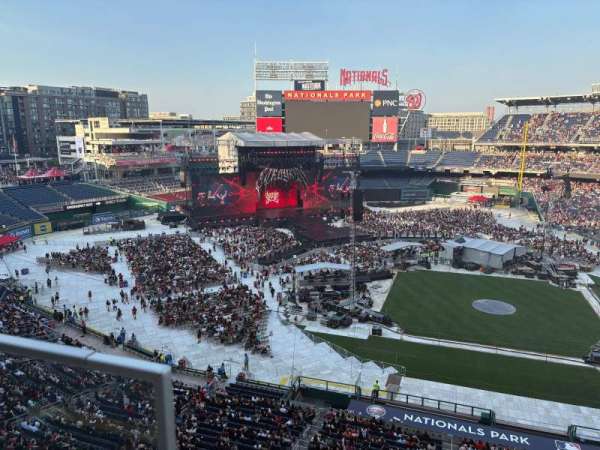 Nationals Park, section: 309, row: A, seat: 24-25