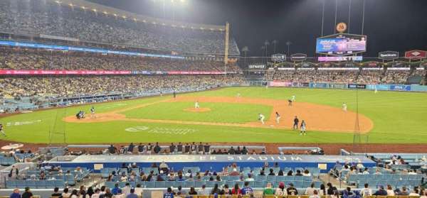 Dodger Stadium, section: 134LG, row: A, seat: 2