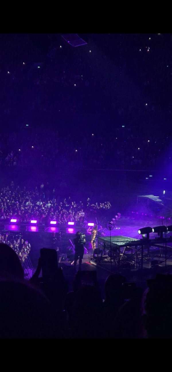 Co-op Live, section: 115, row: 22, seat: 408