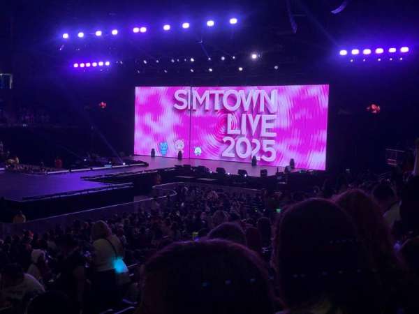 The O2, London, section: 111, row: P, seat: 333