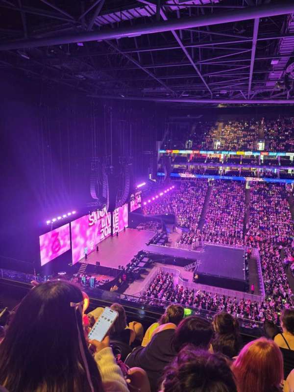 The O2, London, section: 403, row: D, seat: 499
