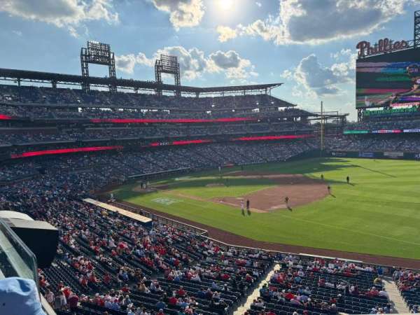 Citizens Bank Park, section: 210, row: 2, seat: 16