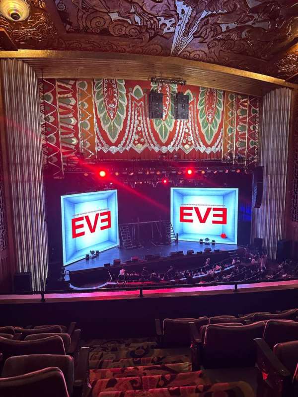 Paramount Theater, Oakland, section: BALCONY L, row: E, seat: 1