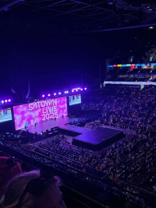 The O2, London, section: 405, row: B, seat: 556