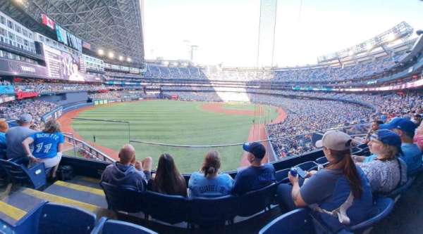 Rogers Centre, section: 239, row: 3, seat: 18