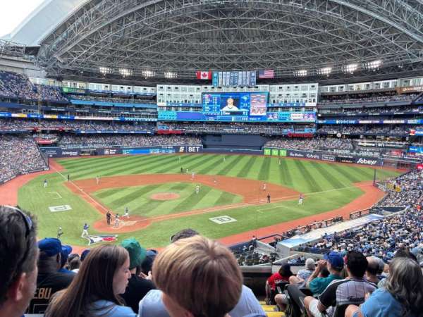 Rogers Centre, section: 222B, row: 9, seat: 1