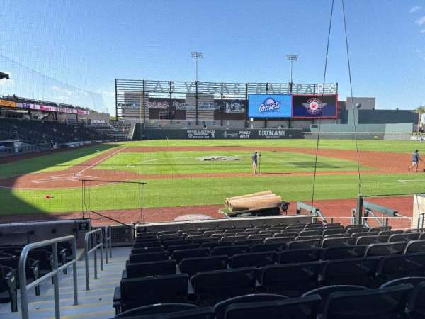 Las Vegas Ballpark, section: 108, row: L, seat: 1