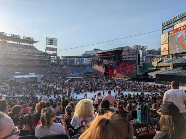 Nationals Park, section: 134, row: KK, seat: 18