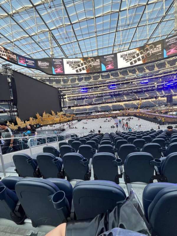 SoFi Stadium, section: VIP111, row: 12, seat: 5