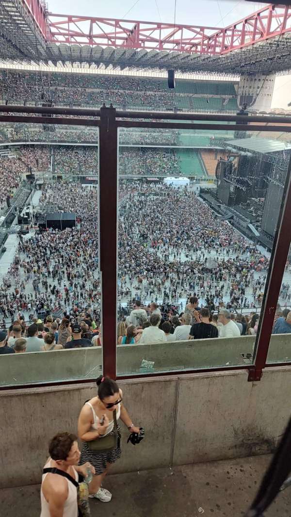 San Siro, section: 311, row: 1, seat: 9