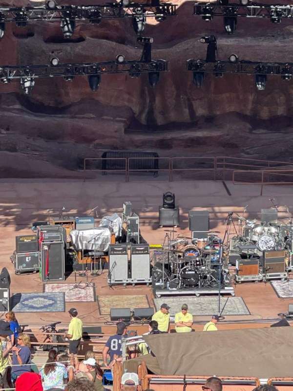 Red Rocks Amphitheatre, section: Center Left, row: 29, seat: 81