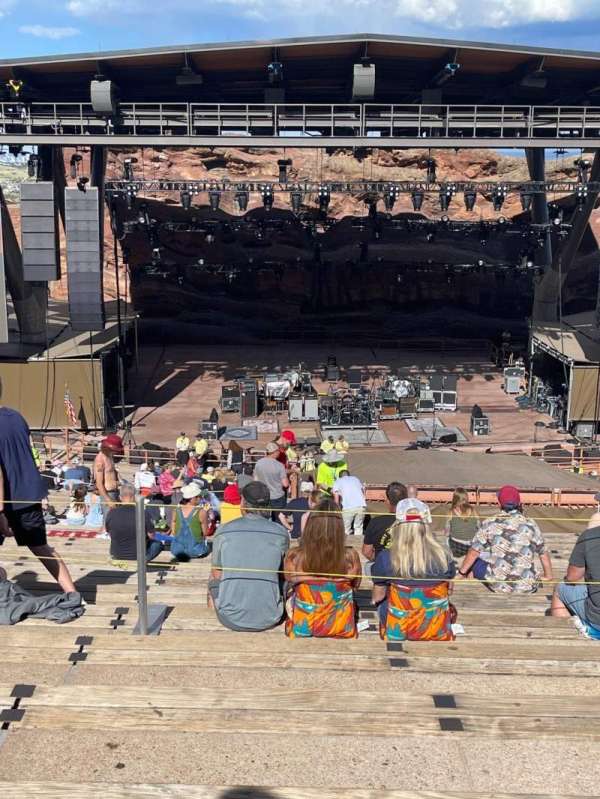 Red Rocks Amphitheatre, section: Center Left, row: 29, seat: 81