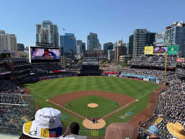 Petco Park, section: 300, row: 10, seat: 12